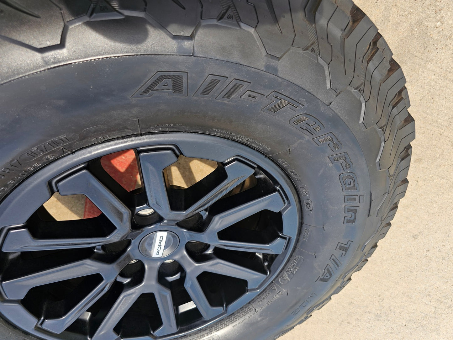 17" Ford F-150 Raptor OEM rims wheels Bronco 2023 2024 2025 2026 NEW BFG