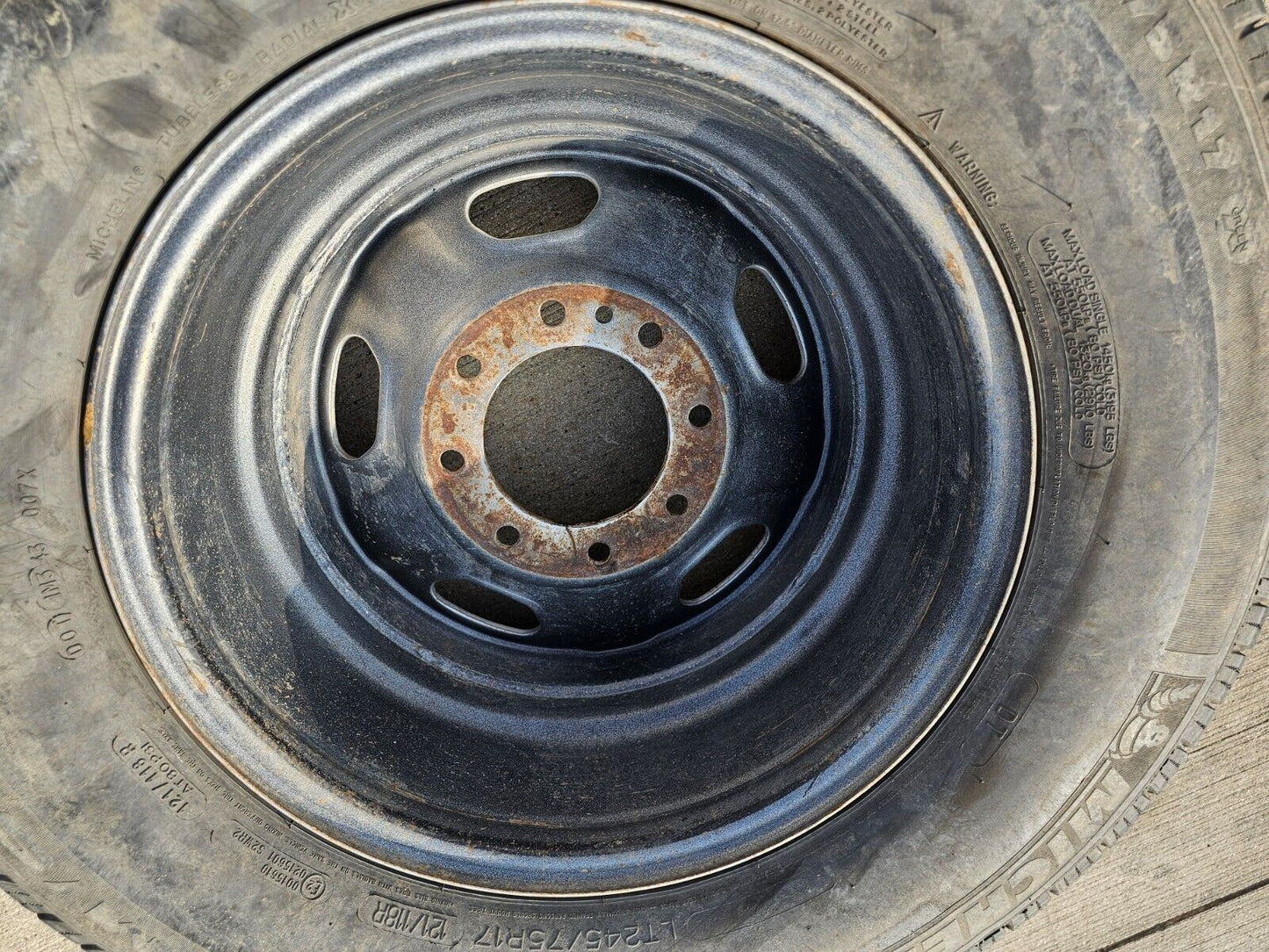 17" Ford F-250 F-350 OEM 3828 wheel rim 2020 2021 2022 2023 2024 2025 MICHELIN