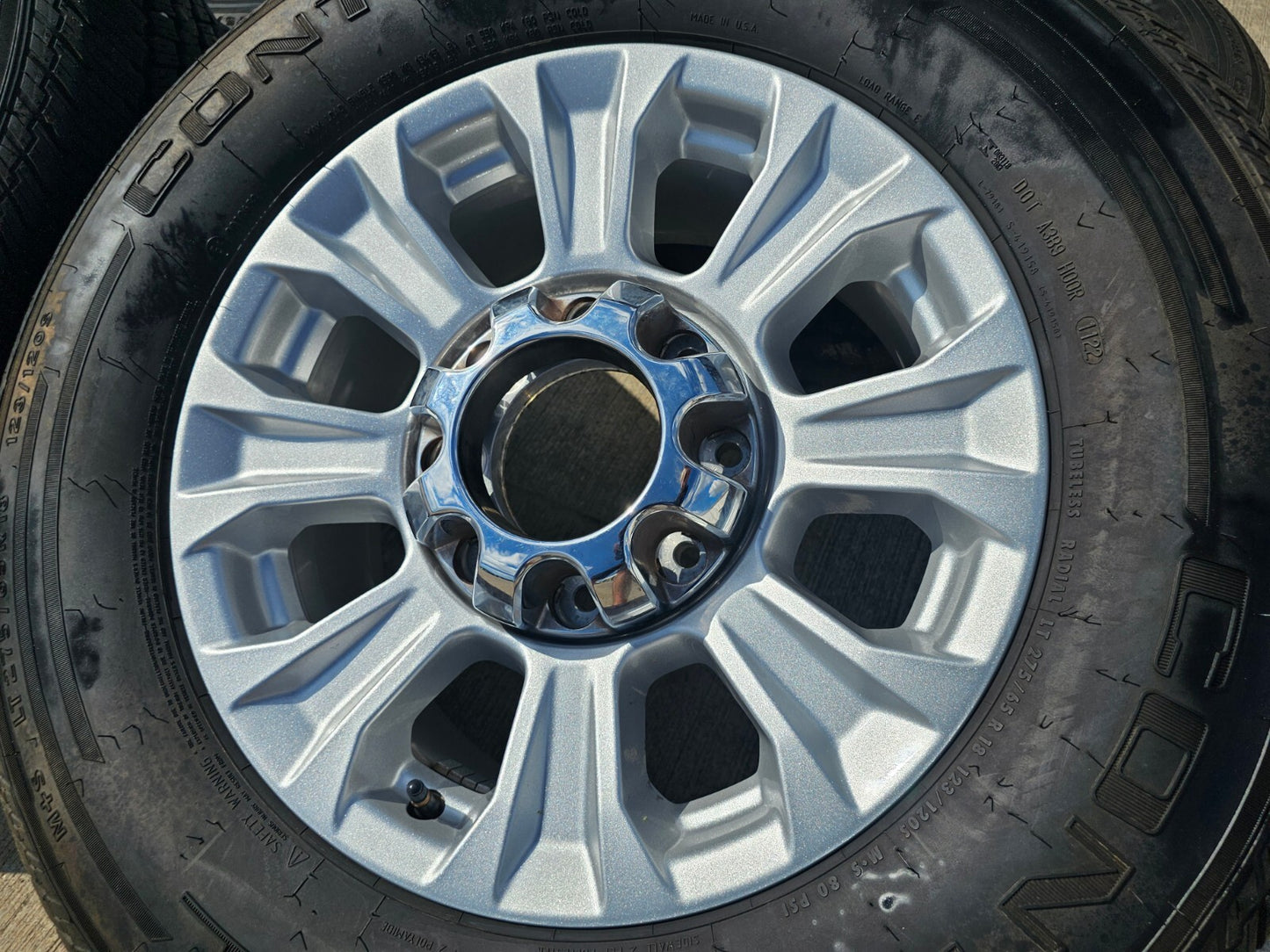 18" Ford F-250 F-350 OEM Lariat 10097 rims wheels 2021 2022 2023 2024 2025
