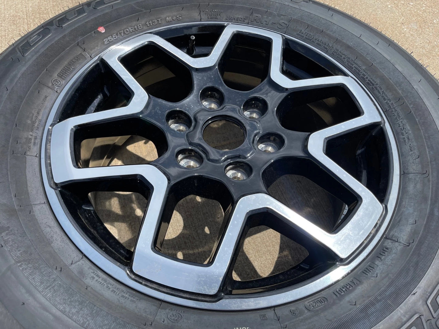 18" Ford Bronco wheel rim 95213 10389 Ranger spare 2021 2022 2023 2024 2025 NEW