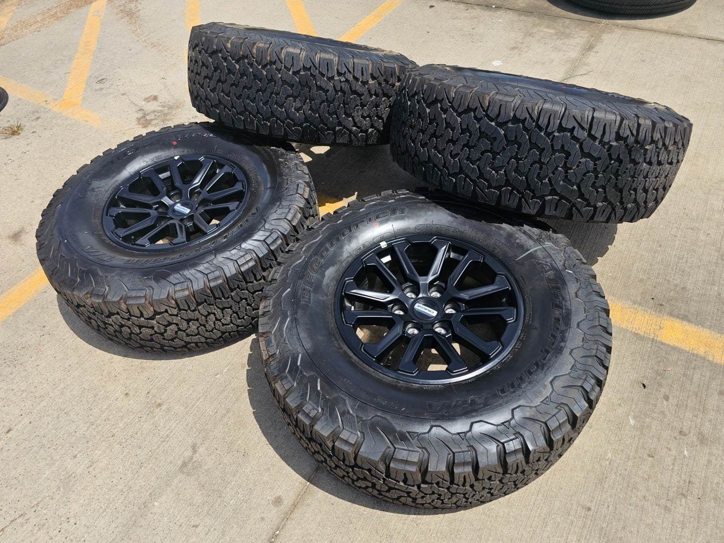 17" Ford F-150 Raptor OEM rims wheels Bronco 2023 2024 2025 2026 NEW