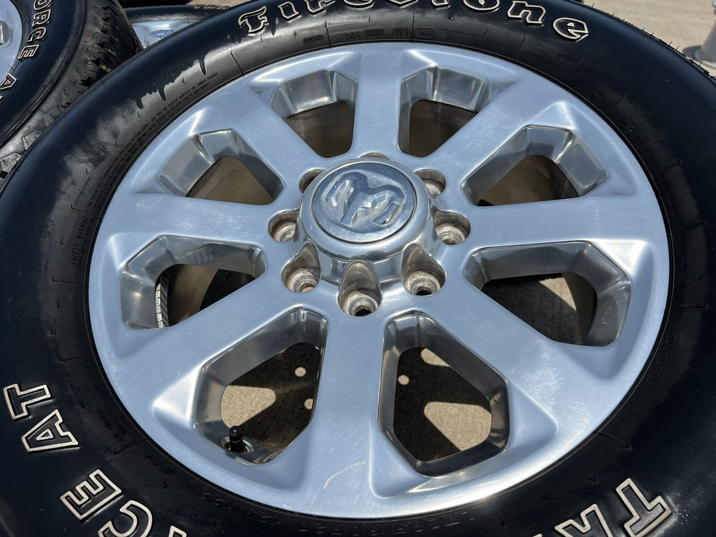 20" Dodge Ram 2500 Laramie Long Horn 2022 2023 2024 OEM wheels and tires
