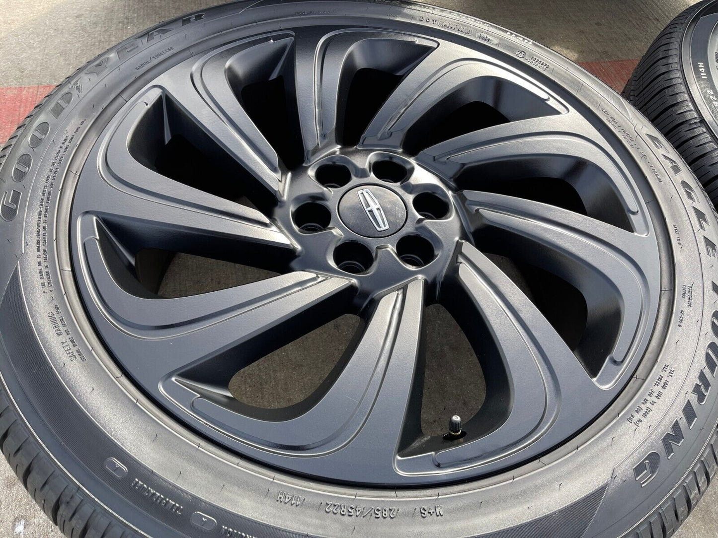 22" Lincoln Navigator OEM rims wheels Black Label 2023 2024 2025 10497 NEW