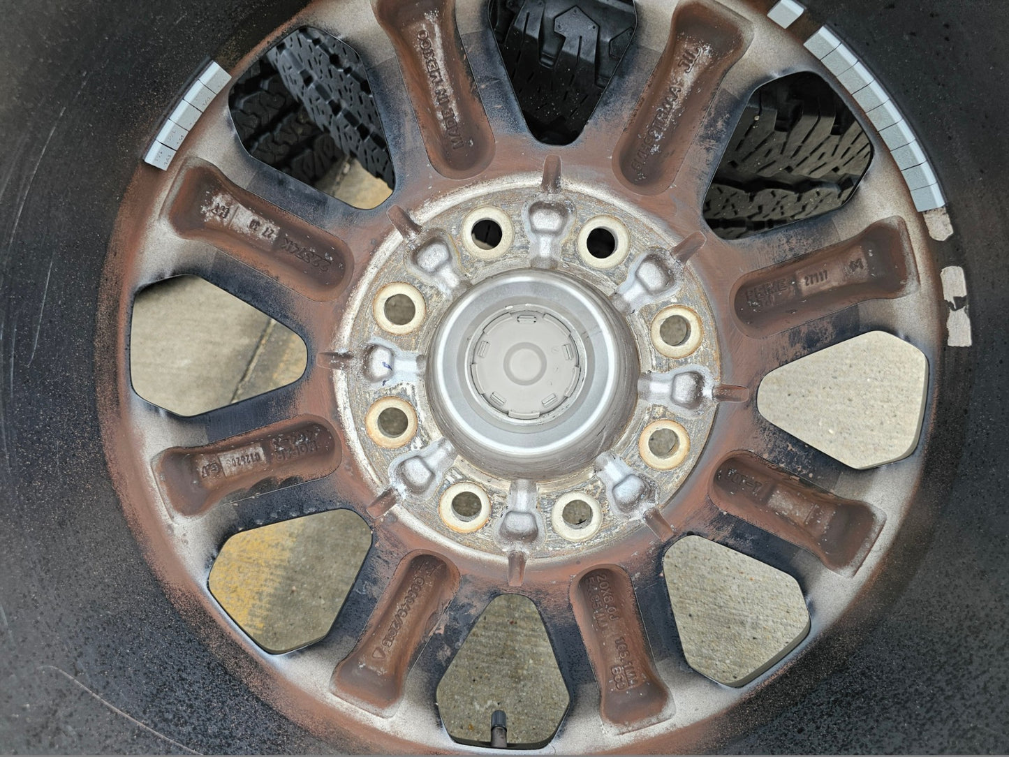 20" Dodge Ram 2500 3500 LARAMIE OEM 2700 wheels rims tires FIRESTONE