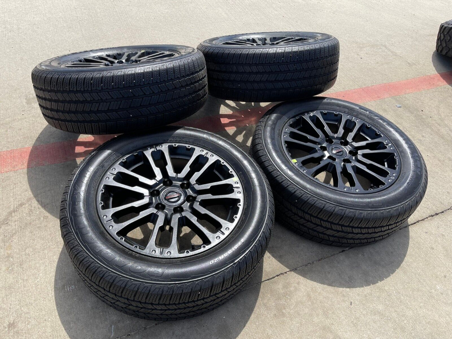 20" Nissan Titan Armada OEM 62754 wheels rims 2020 2021 2022 2023 2024 2025