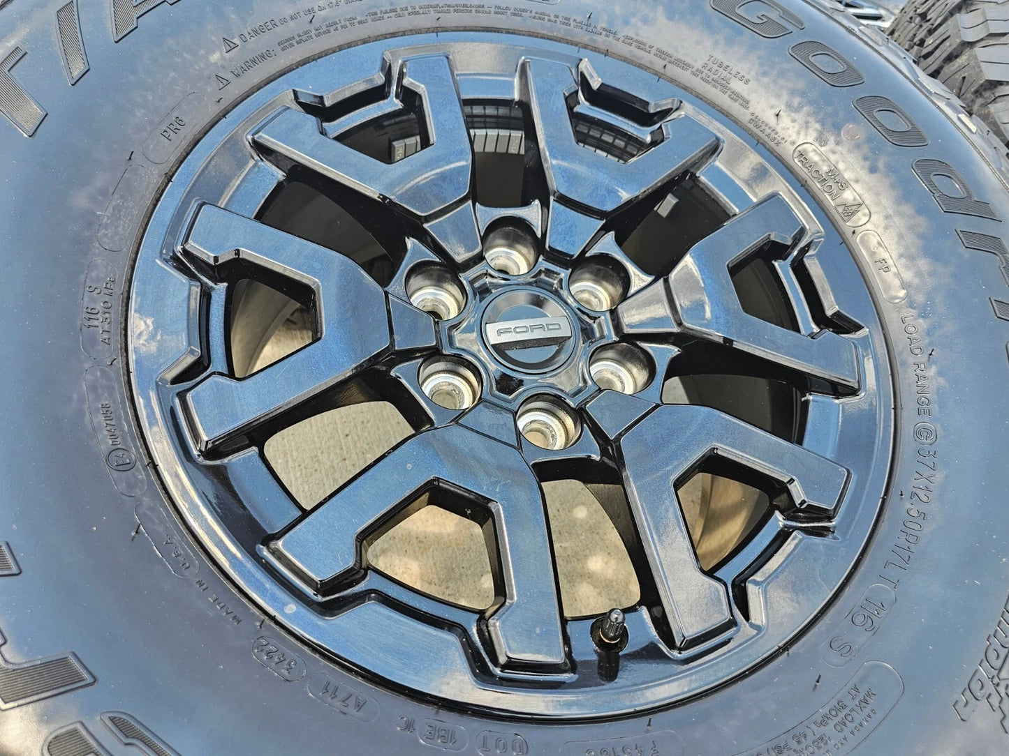 17" Ford F-150 Raptor Bronco OEM rims wheels 10461 tires 37" BFG NEW