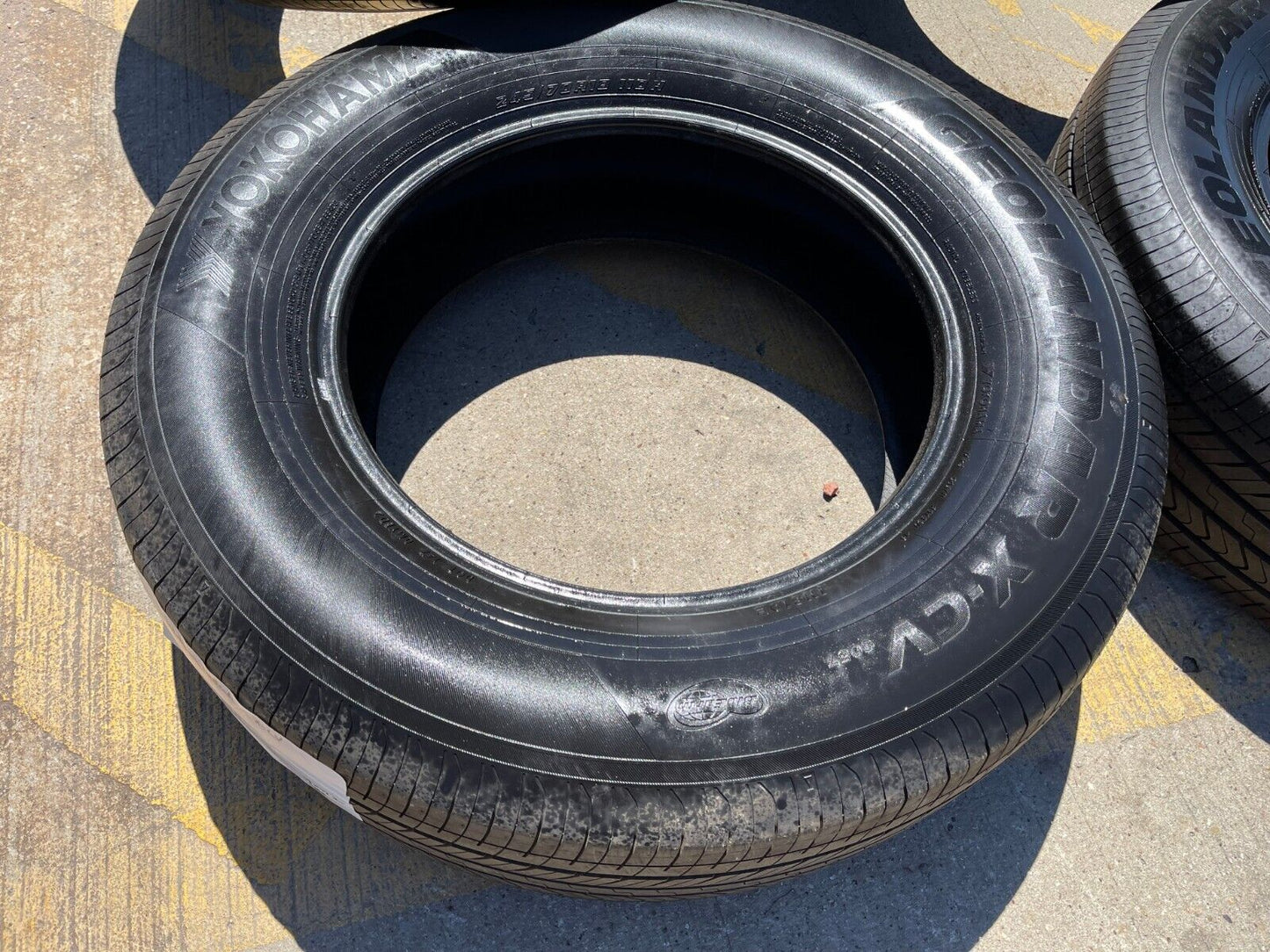 (4) 245/70/18 Yokohama Geolander X-CV tires NEW Sierra Tundra Silverado