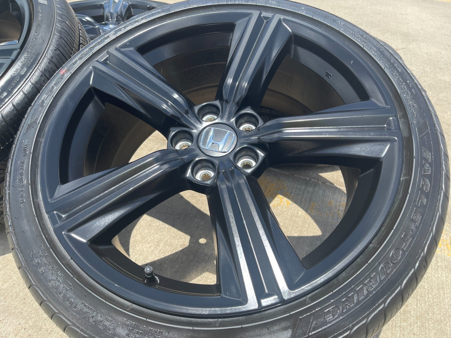 19" Honda Accord OEM Black Sport wheels rims 60307 190340 Civic 2023 2024 2025
