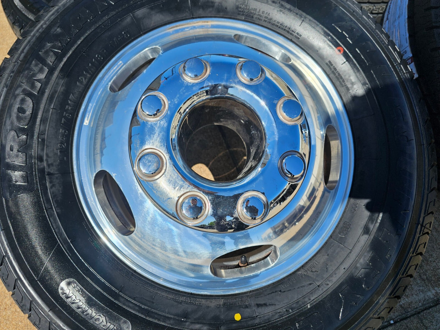 17" Ford F-350 Dually OEM rims wheels 3618 3619 99016 tires IRONMAN NEW