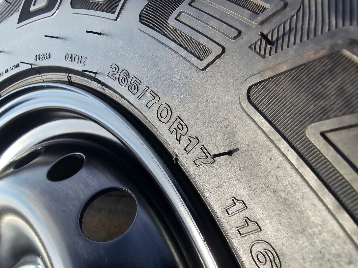 (4) 17" INEOS Grenadier OEM steel wheels rims tires 2023 2024 2025 NEW