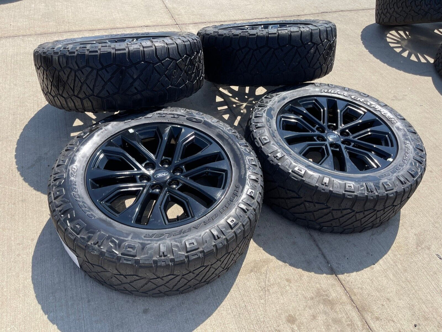 20" Ford F-150 LARIAT Limited OEM rims wheels Expedition 2023 2024 2025 NITTO