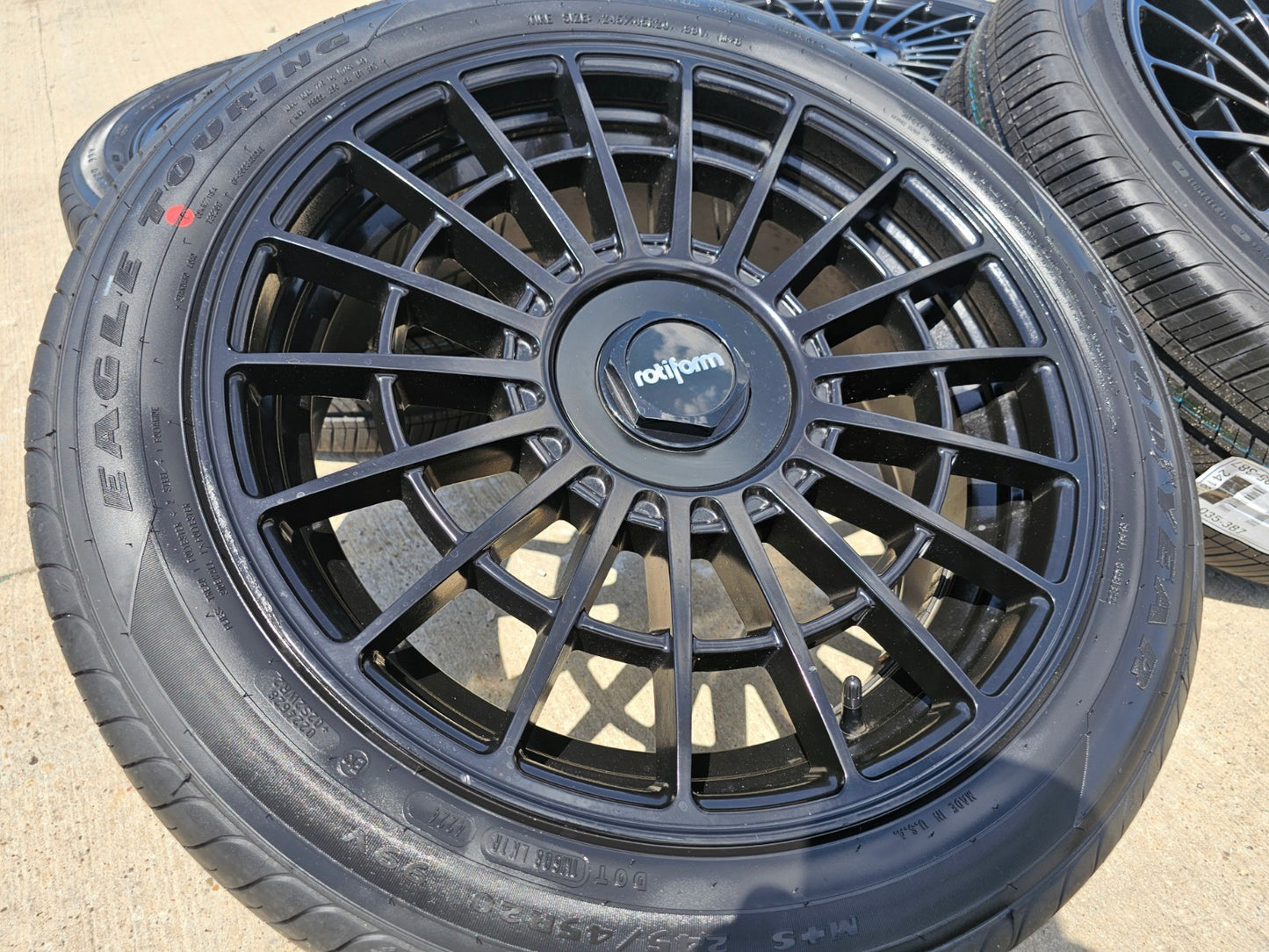 20x8.5 Rotiform LAS-R wheels rims 5x114 5x4.5 Camry Sienna Rav4 Charger NEW