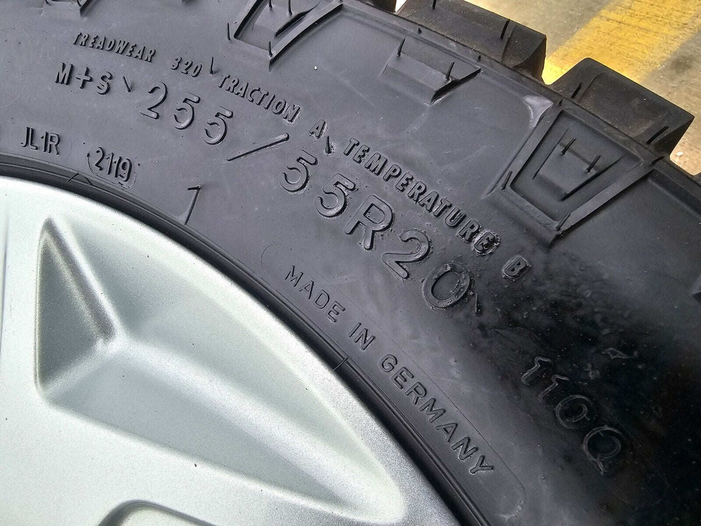 20" Range Land Rover OEM 72310 wheels rims A/T tires DURATRAC