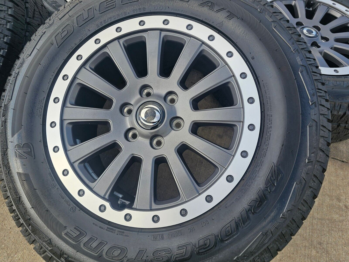 (4) 18" INEOS Grenadier OEM wheels rims tires beadlock 2022 2023 2024 2025 NEW