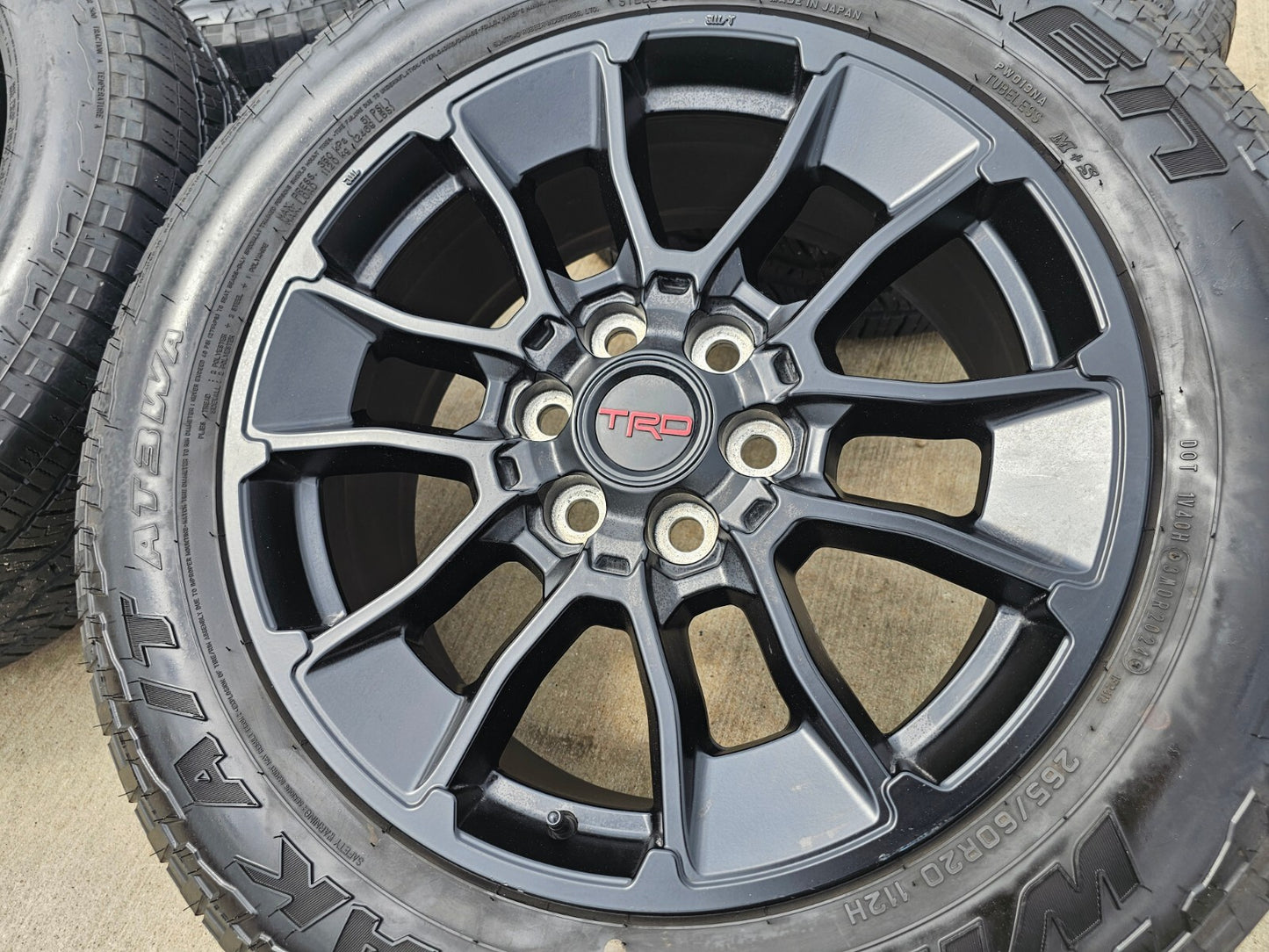 20" Toyota Tundra TRD OEM wheels rims 95314 65196 75276 Sequoia 2024 2025