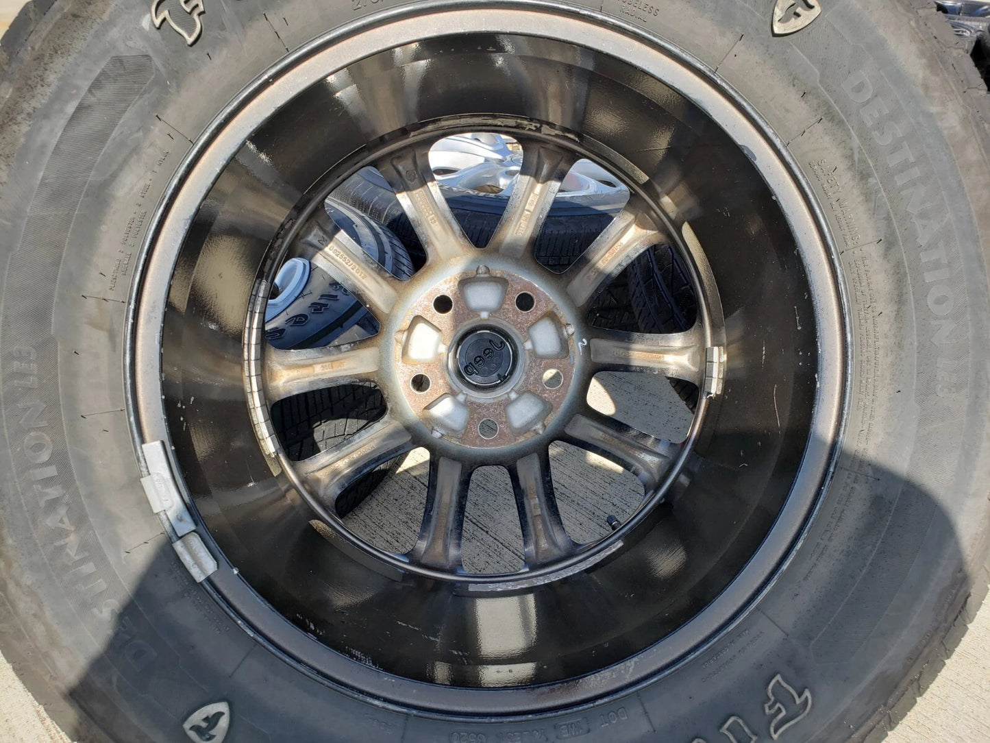 18" Jeep Grand Cherokee Dodge Durango OEM 9136 wheels rims tires