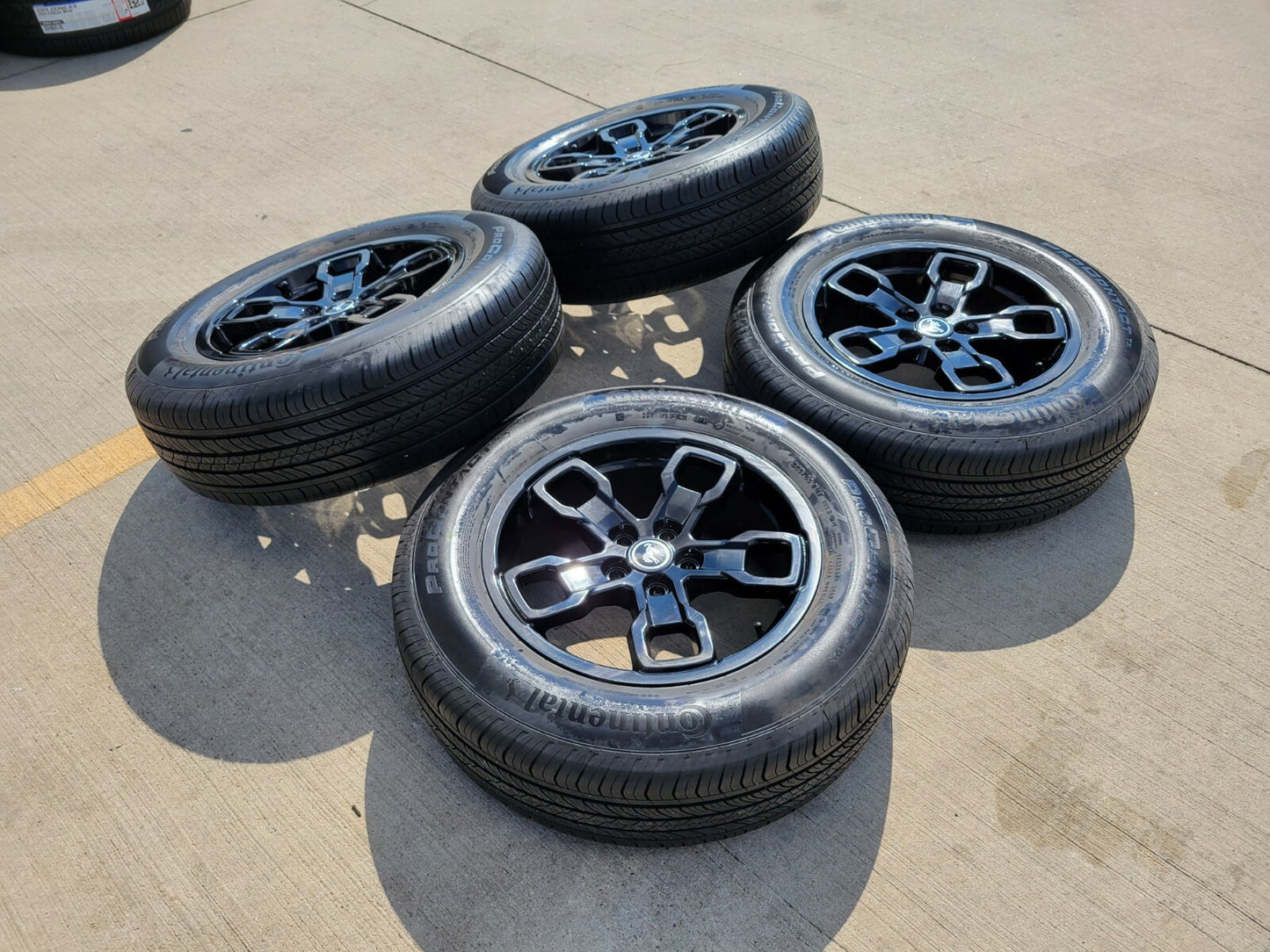 17" Ford Bronco Sport Maverick rims wheels 95019 10325 OEM 2023 2024 2025 NEW