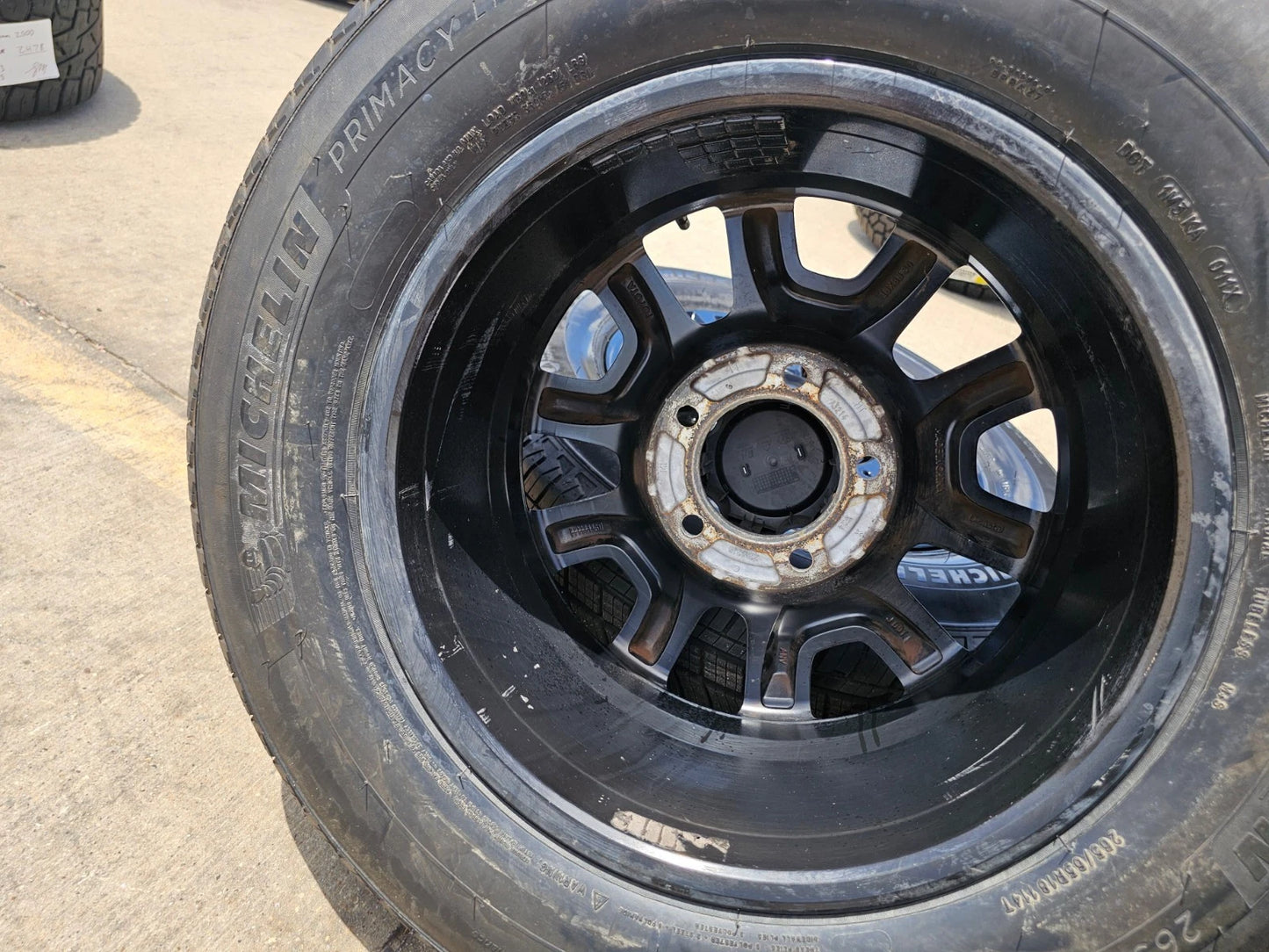 18" Toyota Tundra Sequoia TRD PRO black OEM wheels rims 75157 NEW MICHELIN