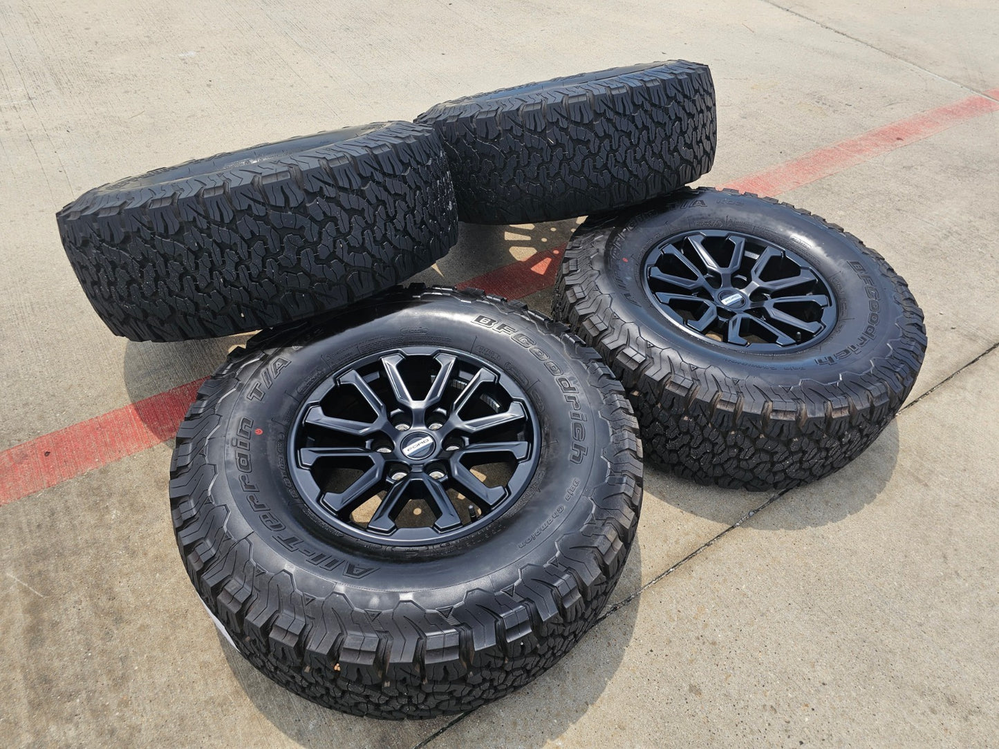 17" Ford F-150 Raptor OEM rims wheels Bronco 2023 2024 2025 2026 NEW BFG