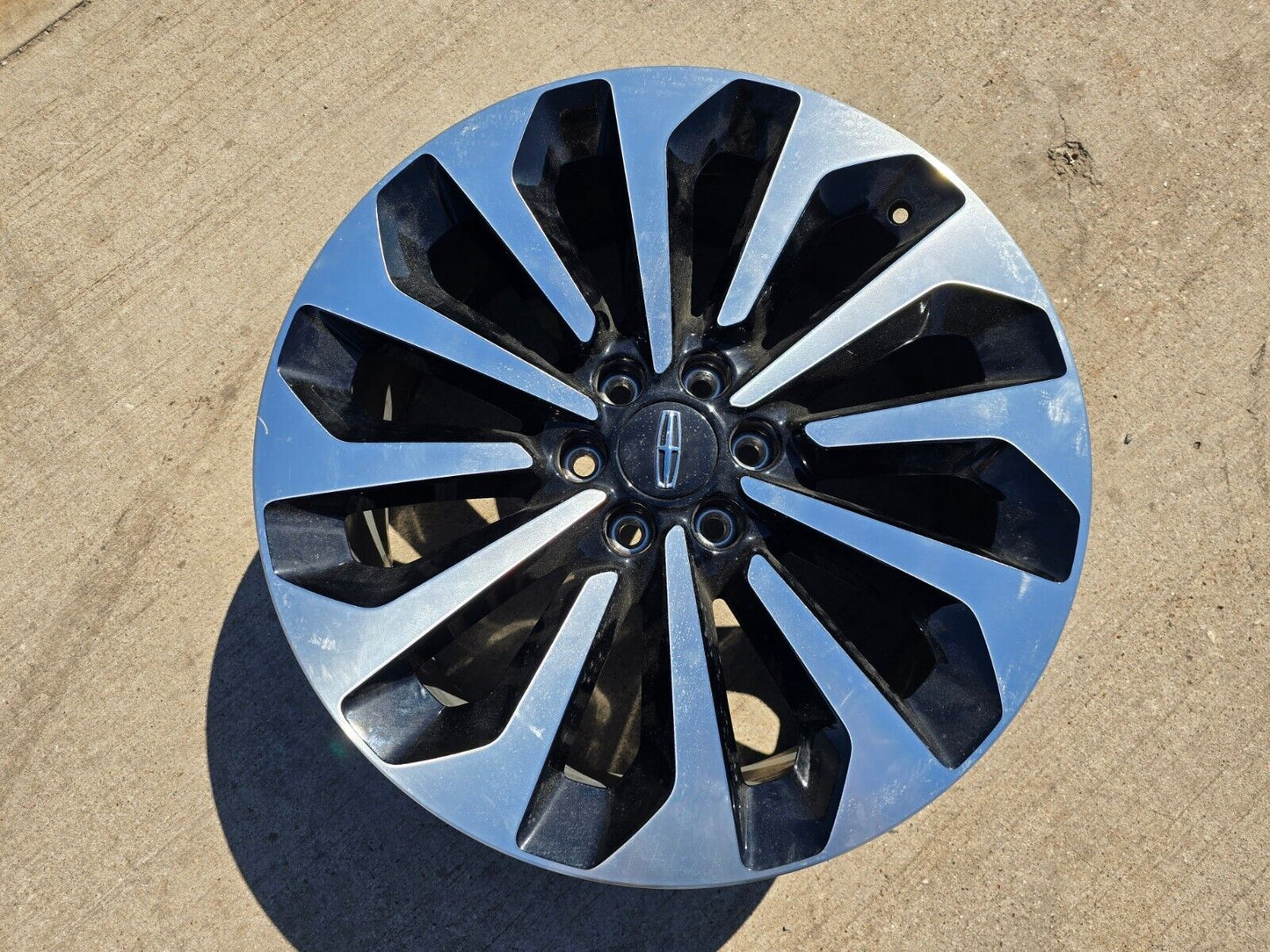 22" Lincoln Navigator BLACK LABEL OEM 10498 95385 rim wheel 2022 2023 2024 2025