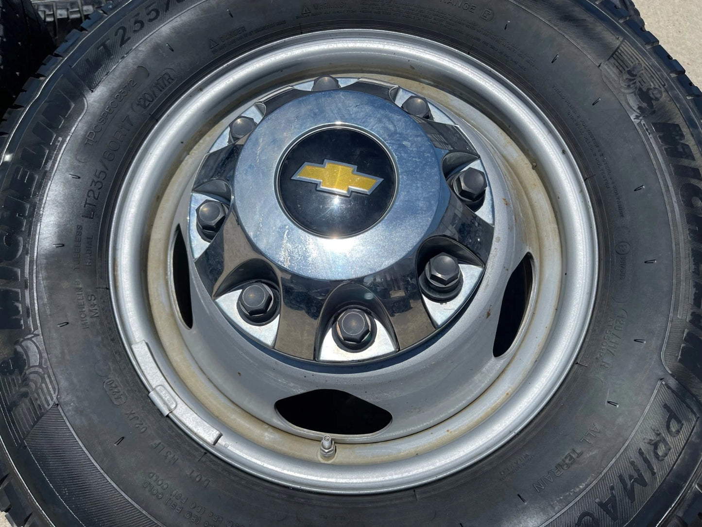 17" Chevy Silverado GMC Sierra 3500 Dually simulator rims wheels OEM 8094