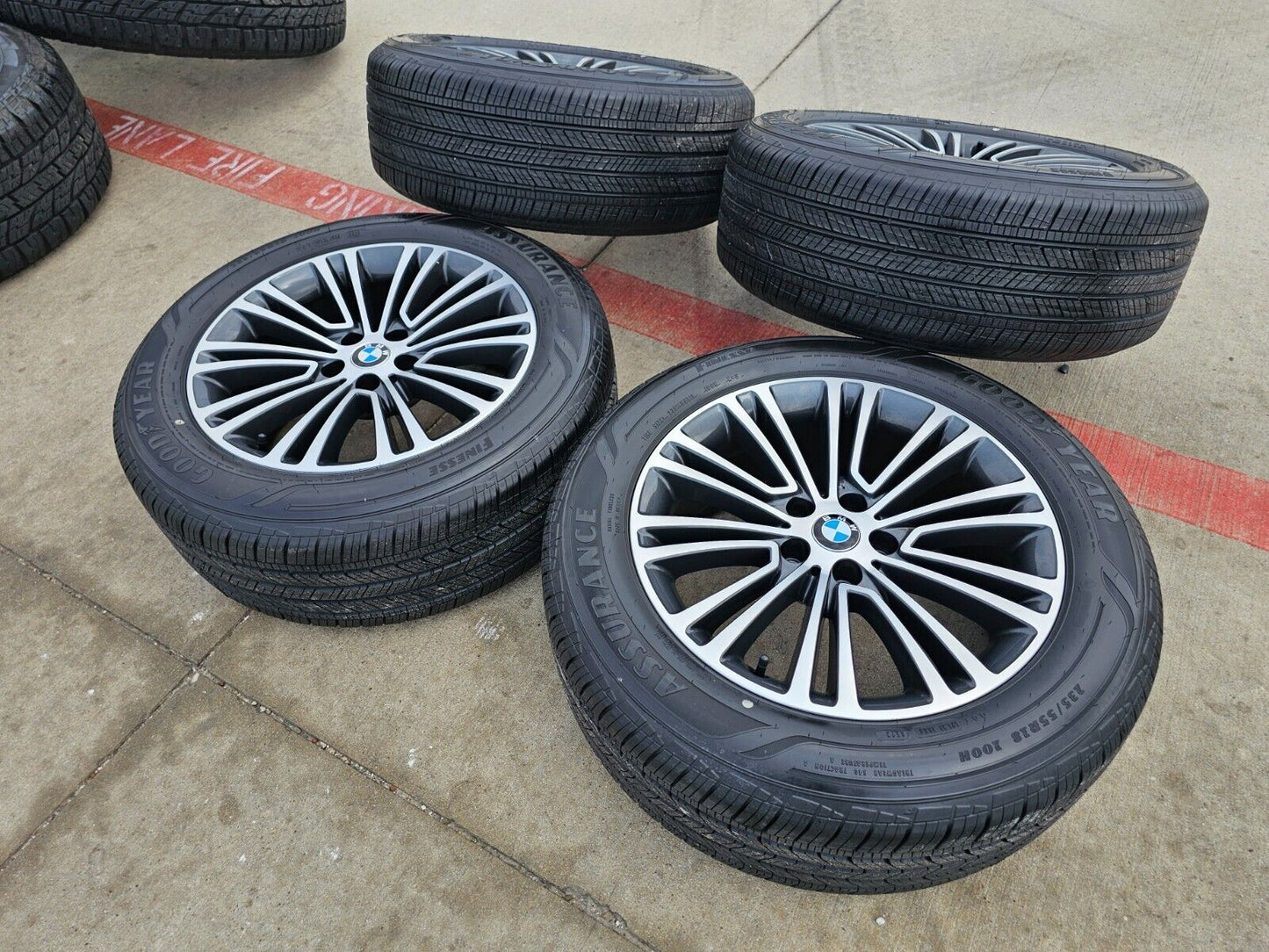 18" BMW 5 Series 530i 540i M550i 530e OEM 86326 wheels rims 5x112