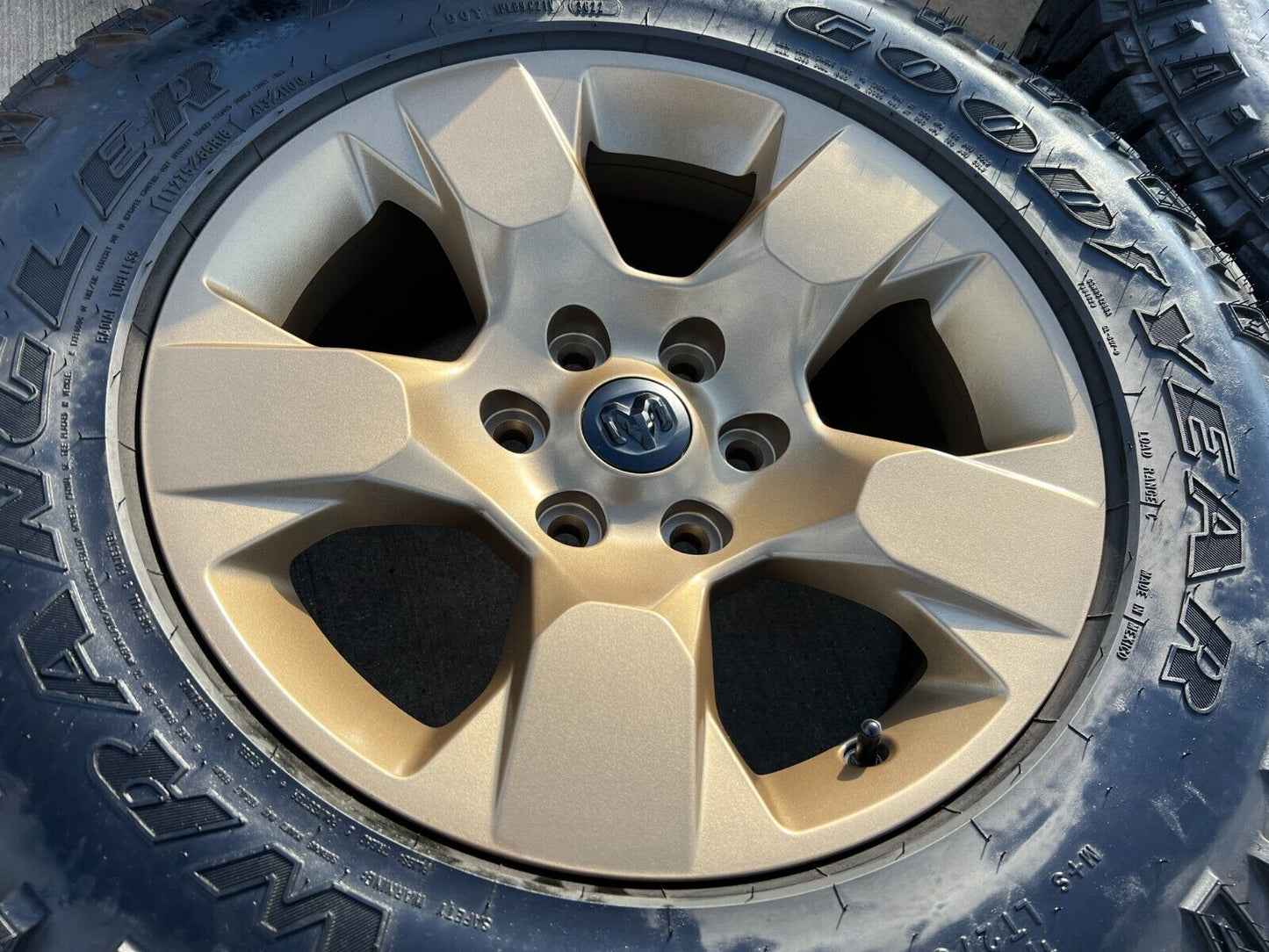 18" Ram 1500 OEM stock wheels rims 2669 tires Bronze 2020 2021 2022 2023 2024