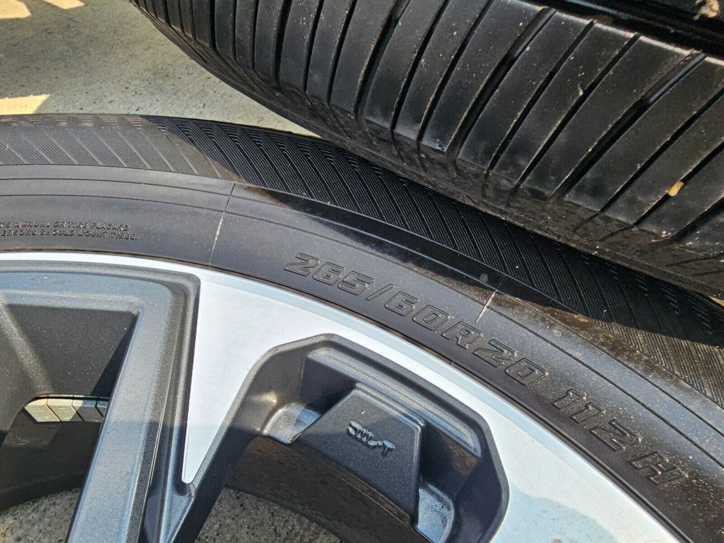 20" Toyota Tundra OEM wheels rims tires 2022 2023 2024 2025 Sequoia 95295