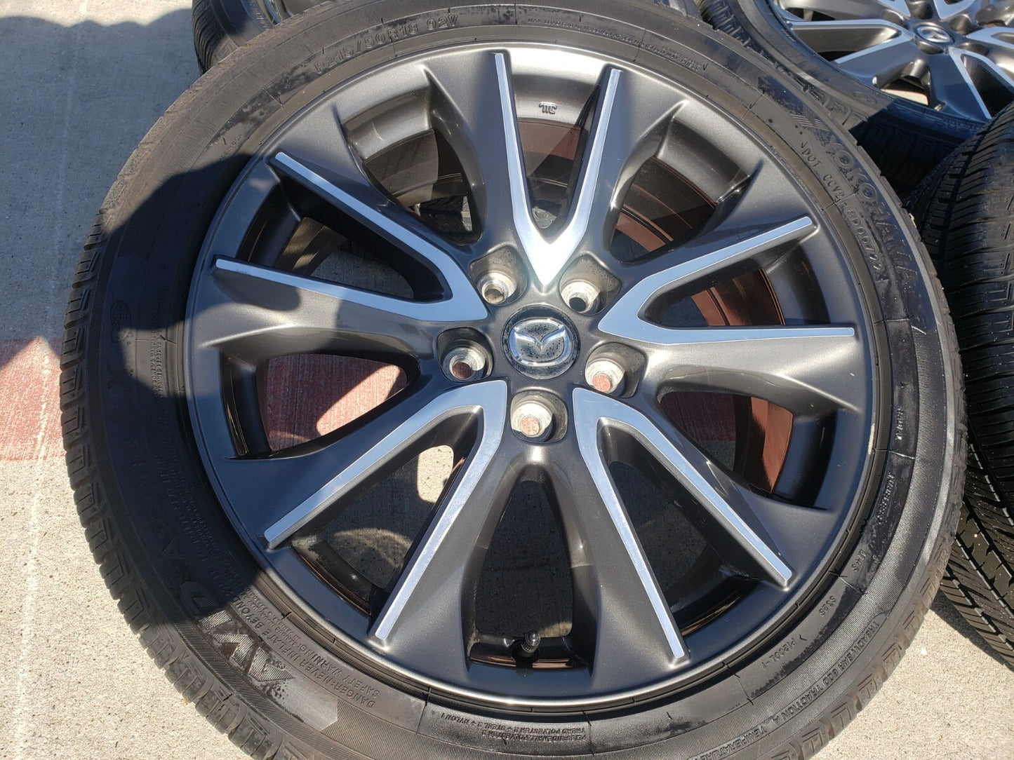 18" Mazda CX-3 3 5 6 OEM wheels rims 64988 tires YOKOHAMA