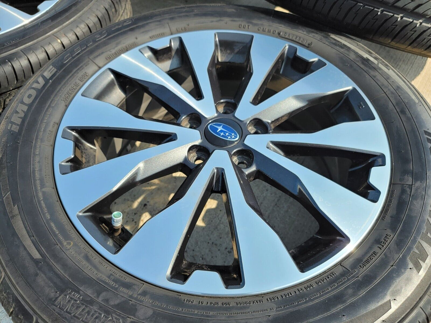18" Subaru Outback Legacy Forester OEM wheels rims 68826 tires