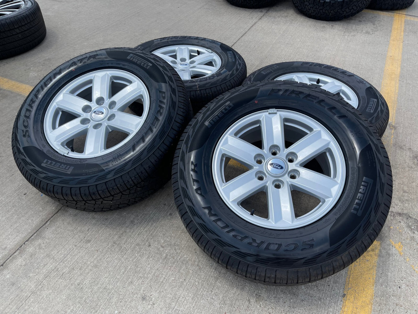 17" Ford F-150 Expedition OEM rims wheels 10339 tires 2024 2025 NEW PIRELLI A/T