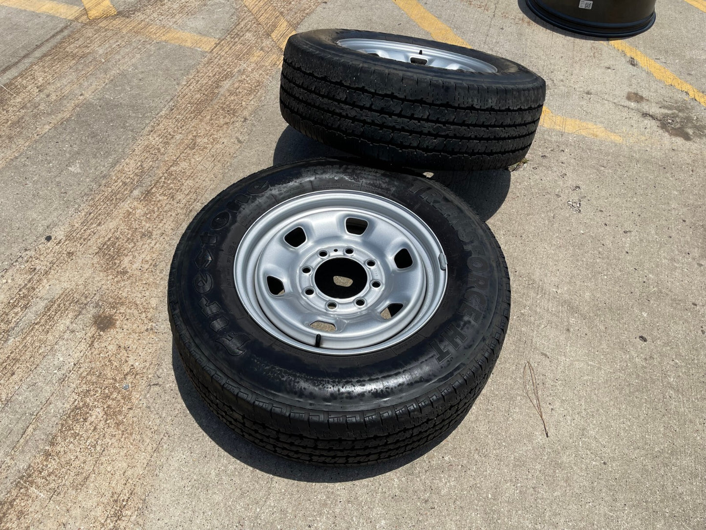 17" Dodge Ram 2500 3500 OEM wheel rim 2497 tire FIRESTONE