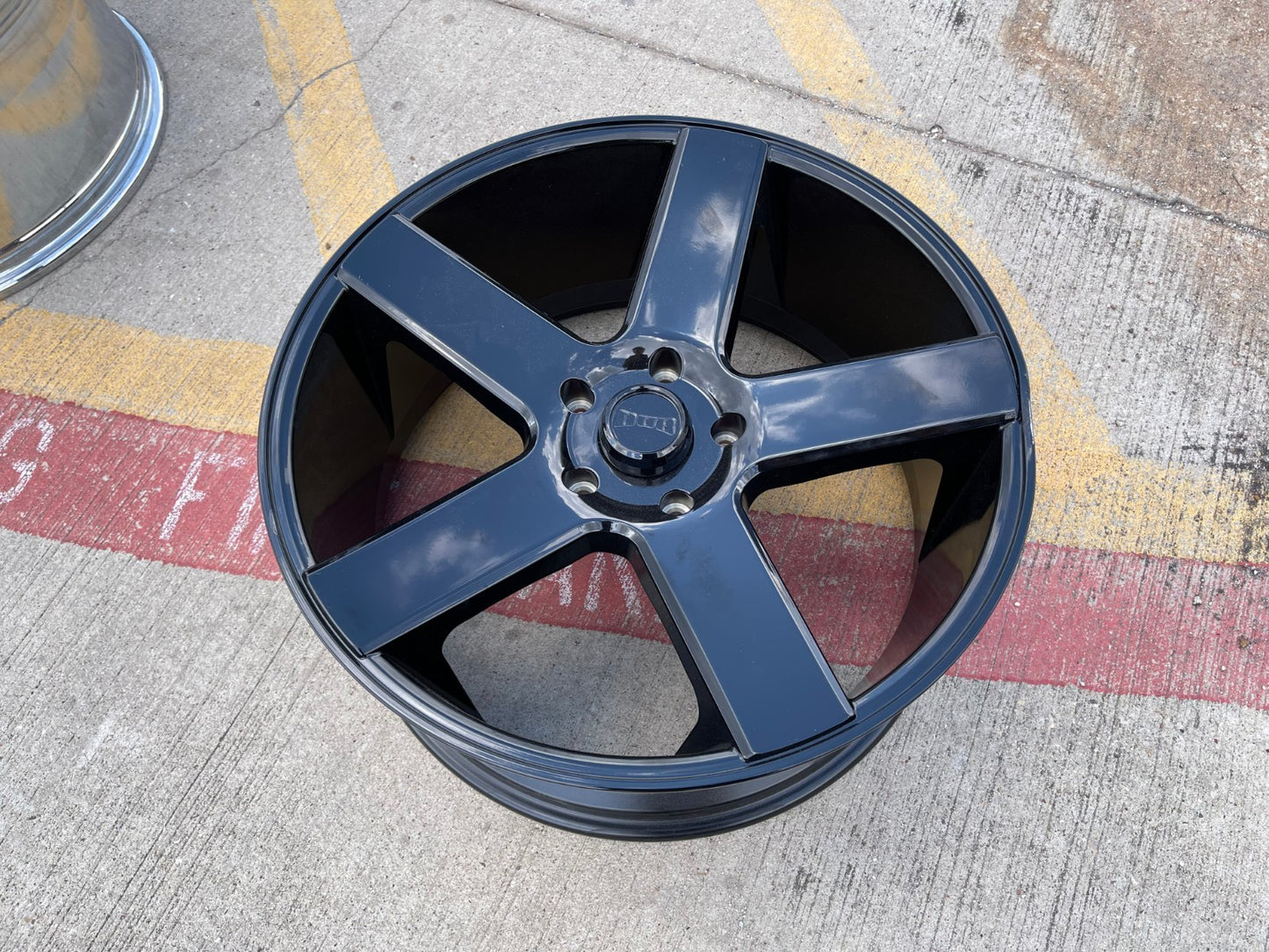 (1) 22" 22x9.5 DUB Baller Dodge Ram 1500 wheel rim spare +26