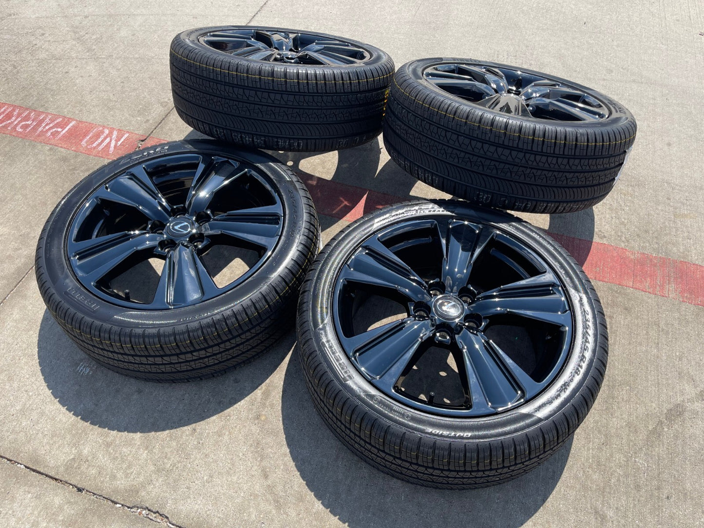 18" Camry Avalon Lexus UX200 OEM 74386 wheels rims 2021 2022 2023 2024 2025 NEW
