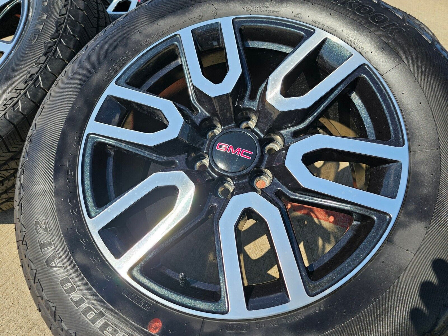 20" GMC Sierra Yukon AT4X EDITION OEM wheels rims 5914 black 2023 2024 2025 NEW