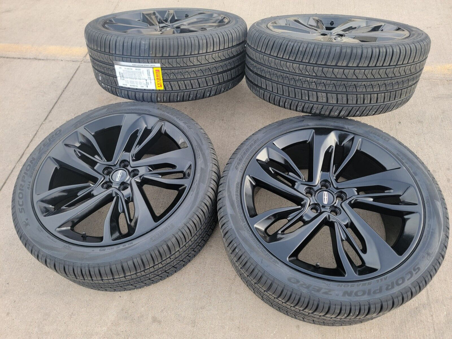 21" Lincoln MKX Continental MKC rims wheels 10076 Edge 2018 2019 2021 2024 NEW
