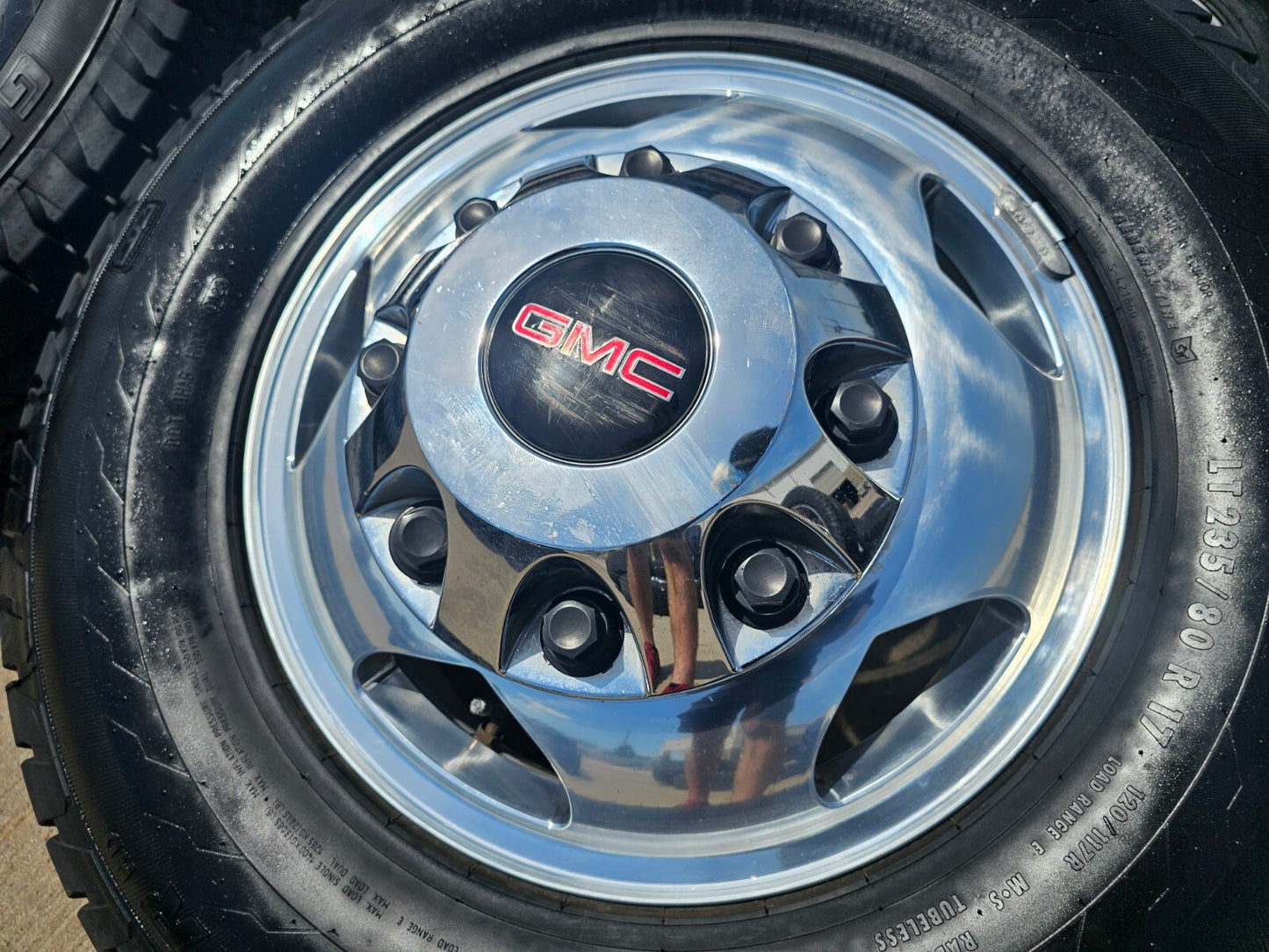 17" Chevy Silverado GMC Sierra 3500 Dually rims wheels OEM 5519 5520 GENERAL