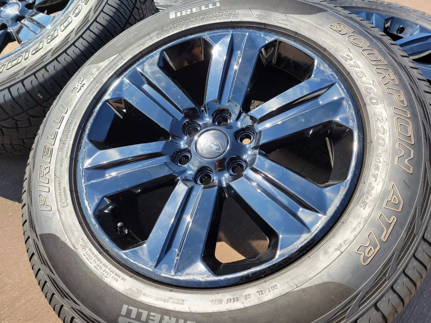 20" Ford F-150 Expedition OEM TREMOR rims wheels 10171 black