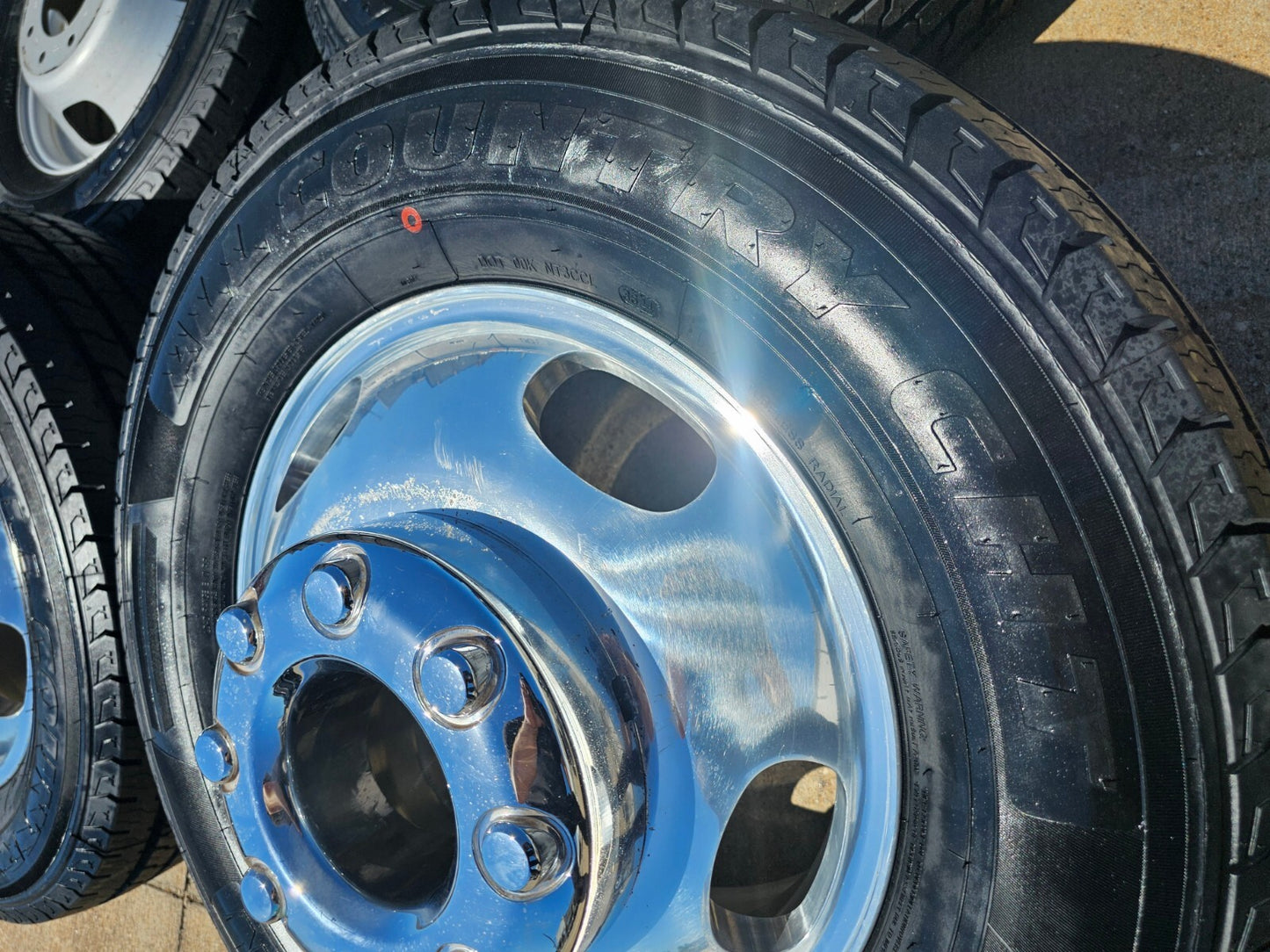 17" Ford F-350 Dually OEM rims wheels 3618 3619 99016 tires IRONMAN NEW
