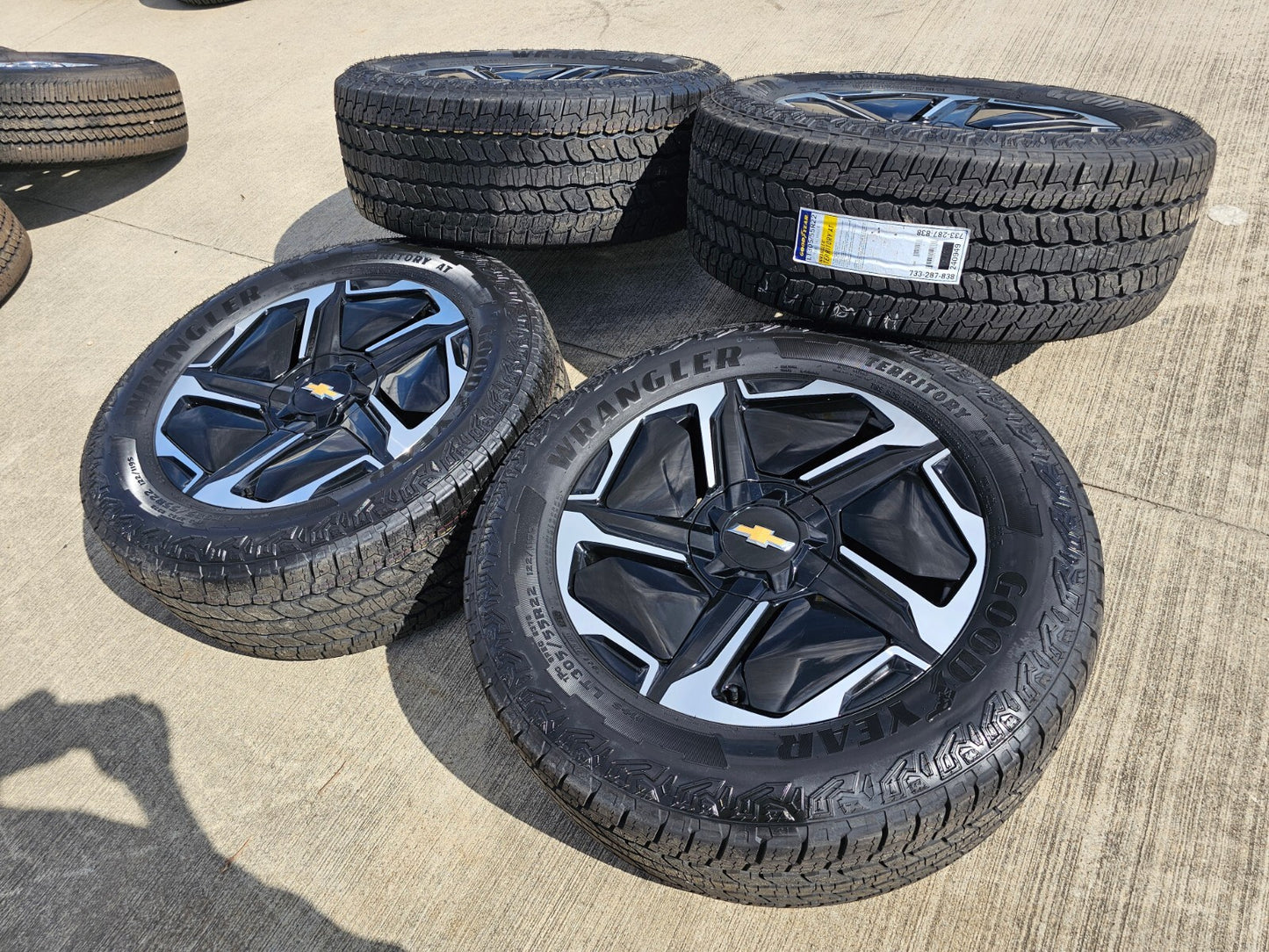 22" Chevy Silverado EV OEM wheels rims Sierra Hummer 2500 HEV 2024 2025 NEW