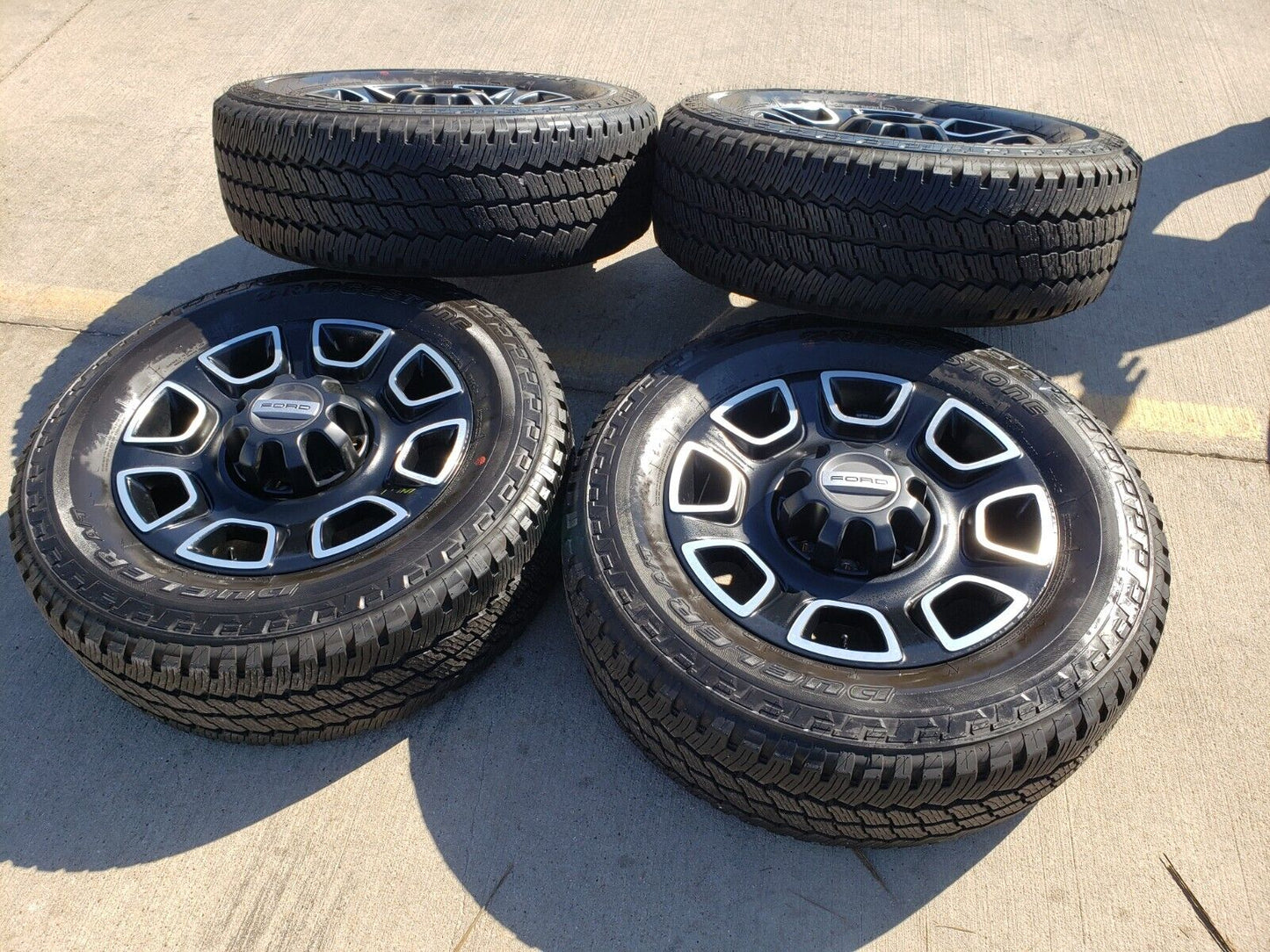 20" Ford F-250 F-350 OEM Lariat Platinum wheels rims 10486 tires