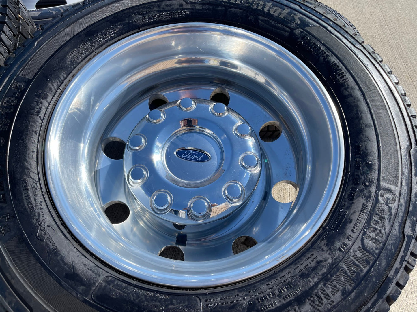 19.5" Ford F-450 Dually F-550 rims wheels RAM 4500 OEM 10x225 2023 2024 2025