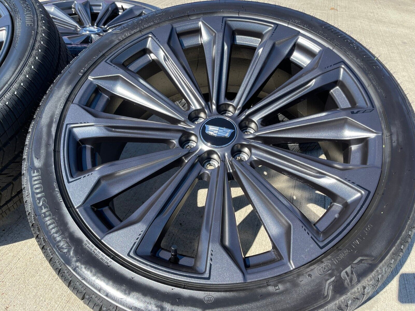 24" Cadillac Escalade V OEM wheels rims tires 2022 2023 2024 2025 2026 NEW