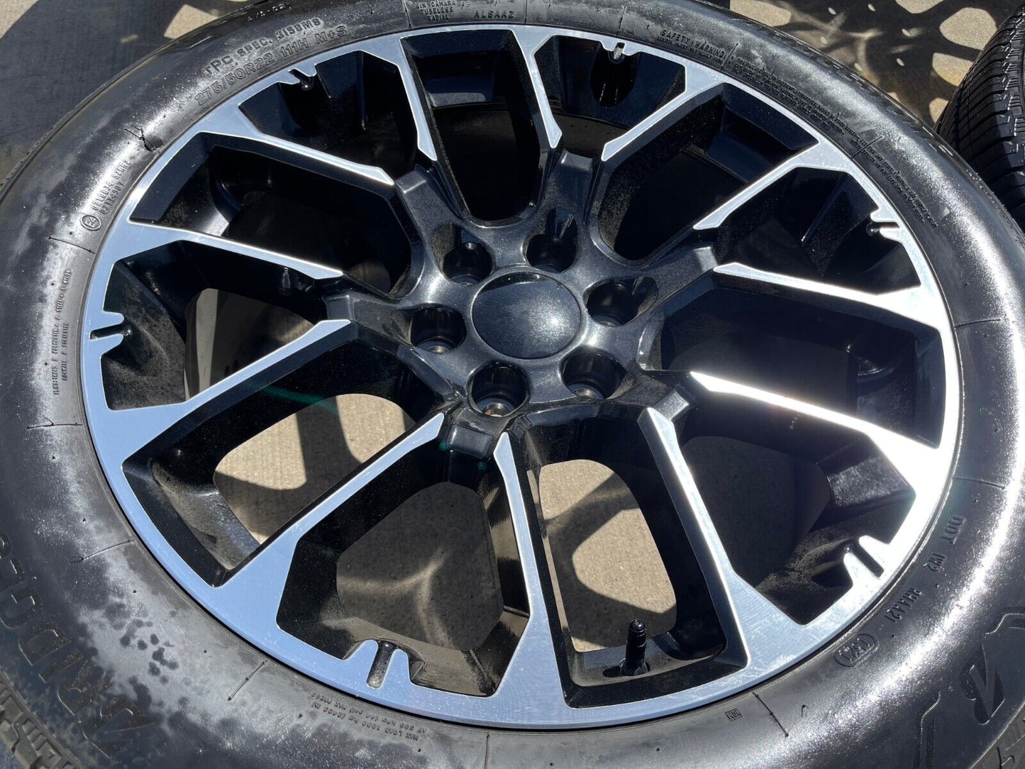 22" Chevy Silverado GMC OEM Replica Yukon Tahoe 14079 wheels rims tires