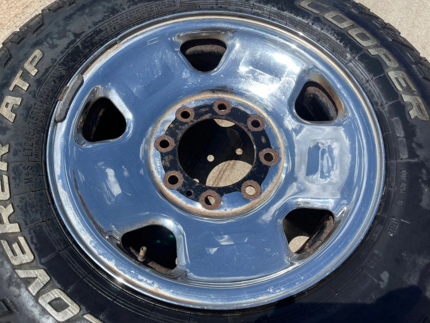 17" Ford F-250 F-350 OEM 3828 wheel rim 2020 2021 2022 2023 2024 2025 COOPER