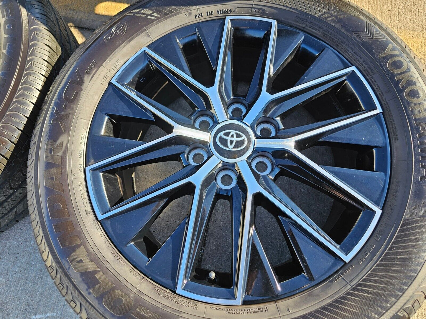 20" Toyota Land Cruiser Tundra OEM wheels rims 10545 Lexus GX550 LX600 2025