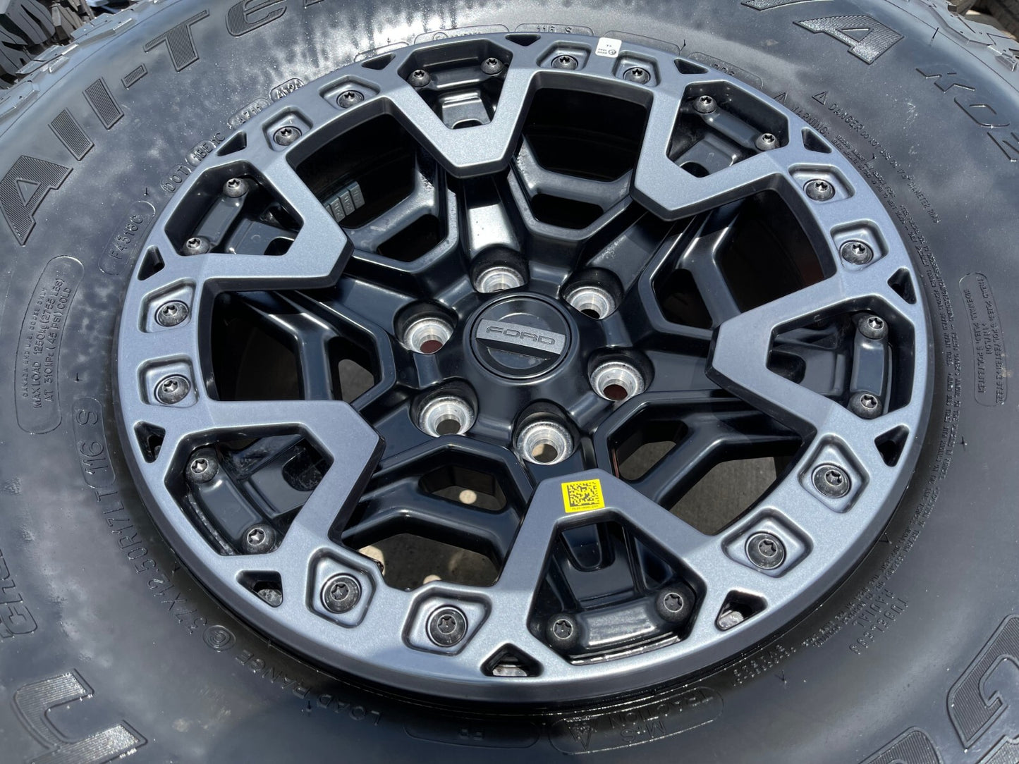 17" Ford F-150 Raptor R OEM BEADLOCK rims wheels 2025 2026 BFG 37" NEW