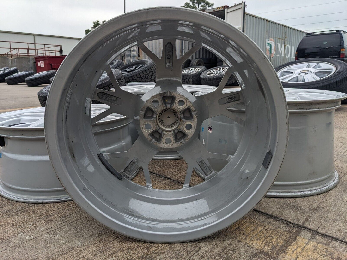 19" + 20" Chevy Corvette C8 OEM rims 14011 14012 2022 2023 2024 2025 NEW