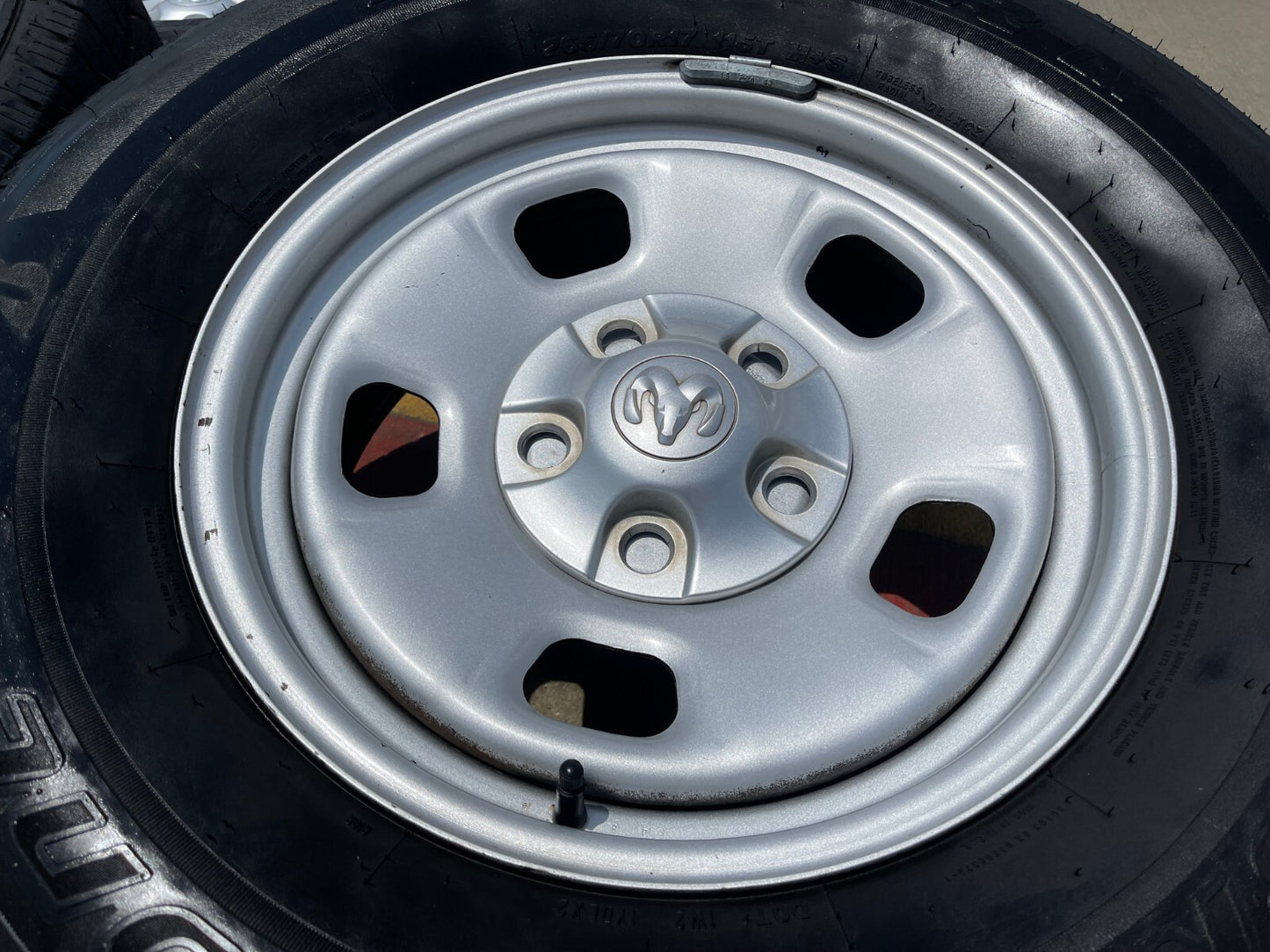 17" Dodge Ram 1500 OEM wheels rims 2449 5x139 5x5.5 tires BRIDGESTONE