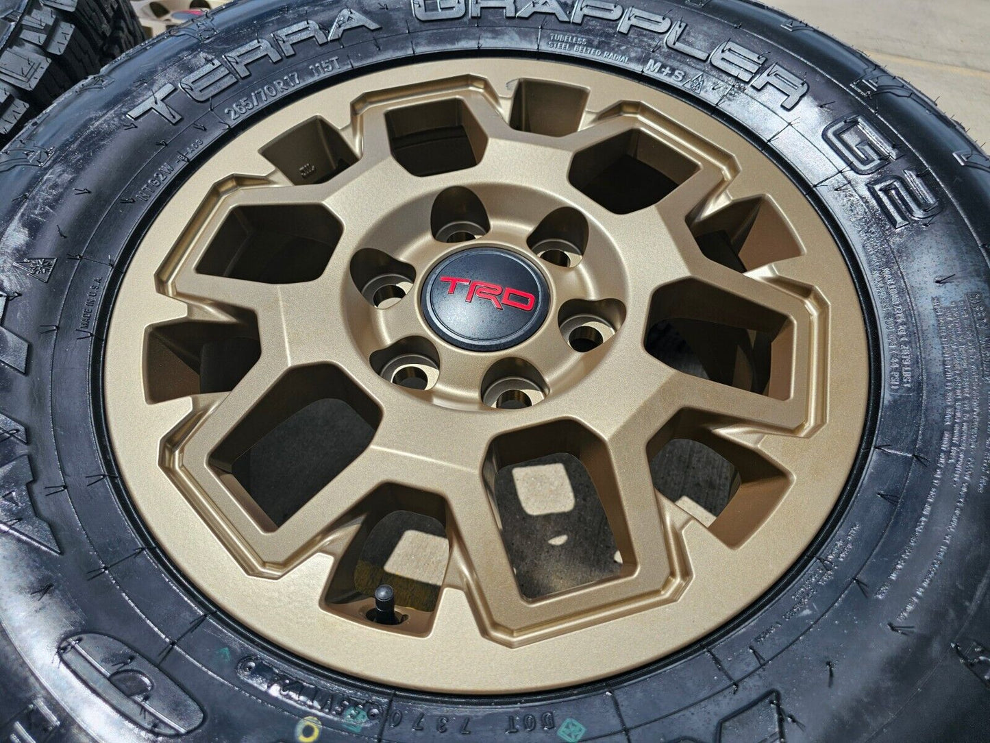 17" Toyota Tacoma 4Runner TRD BRONZE OEM 10638 42611 95893 wheels rims 2025 NEW